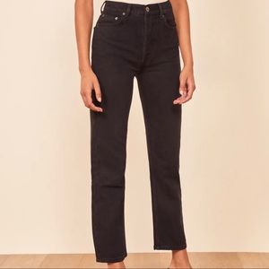 Reformation Cynthia High Rise Straight Jeans